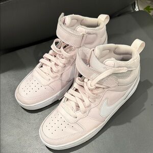 Nike Women's Light Pink High-Top Sneakers